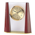 Glass & Piano Finish Quartz Executive Clock